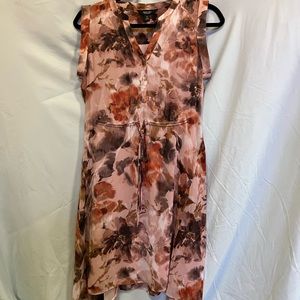 Simply Vera- Vera Wang floral print dress